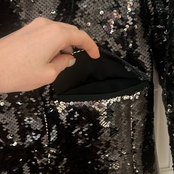 Bagatelle Collection Sequin Blazer - Picture 4 of 11